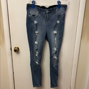 Torrid Distressed Blue Women's Jeans Size 14